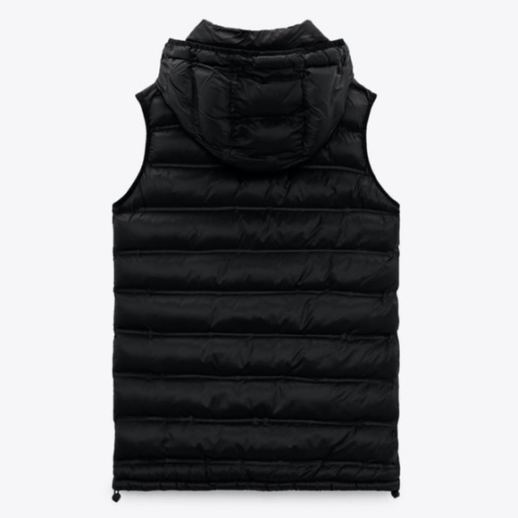 Zara water repellent puffer vest - Picture 11 of 14